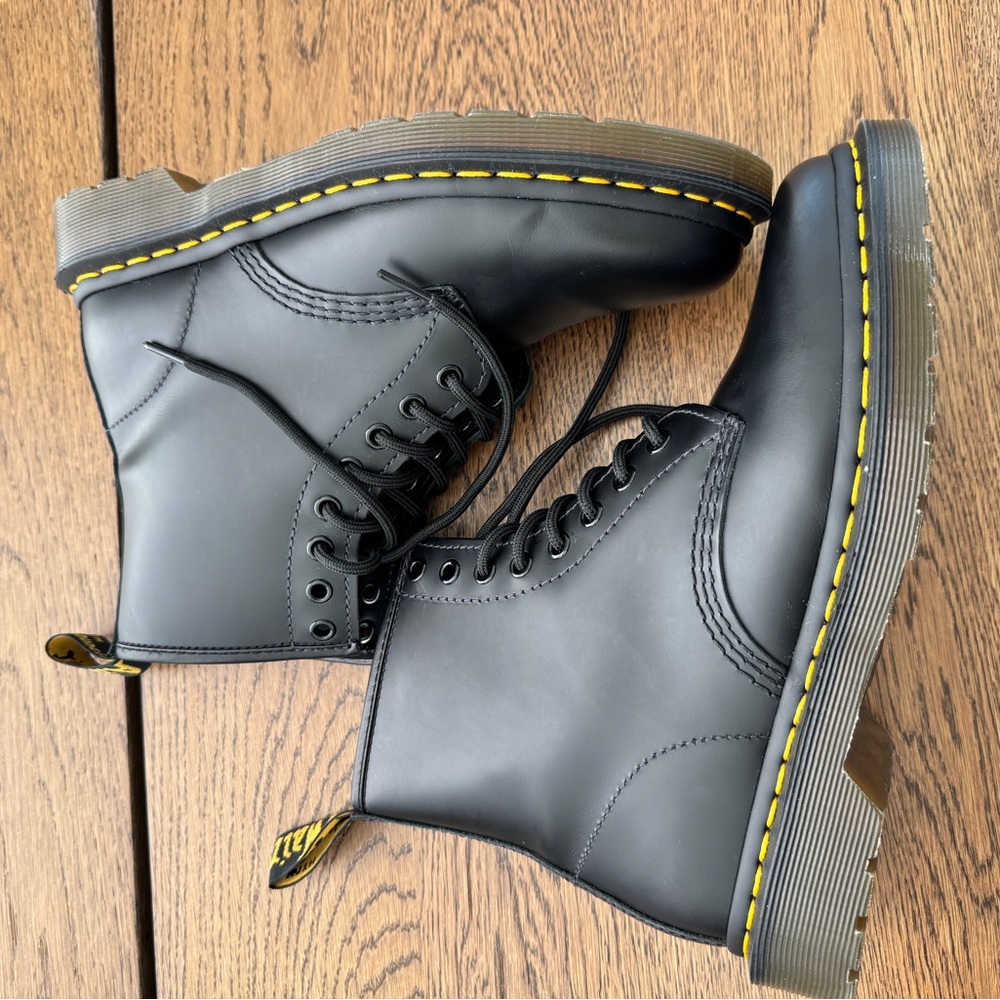 Dr. Martens Black Lace-Up Boots - Picture 4 of 4